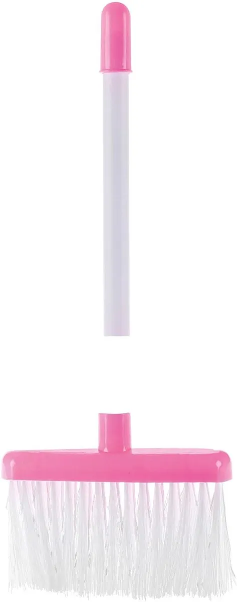 Toi-Toys Schoonmaakset Bezem met Stoffer en Blik - Multicolor