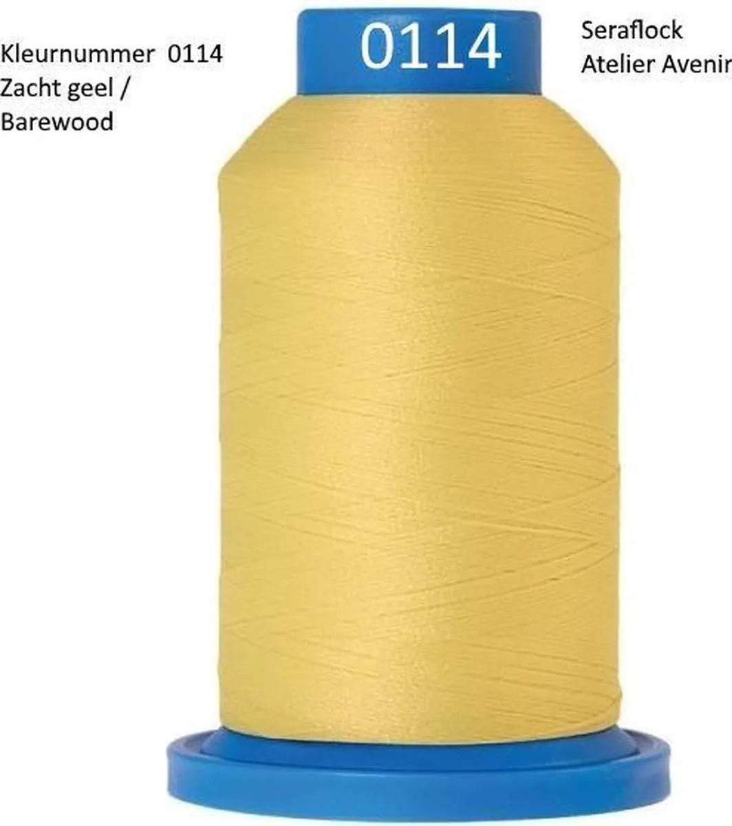 Amann Mettler Seraflock 1000mt Lockgaren - Natuursteen