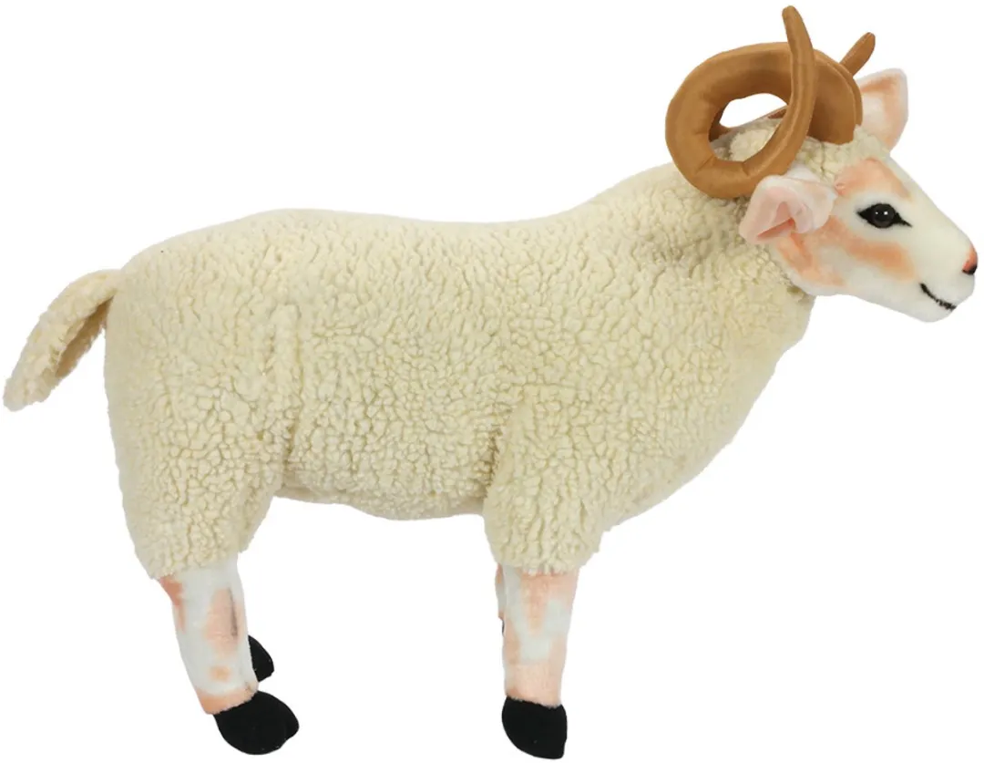 PIA Soft Toys Pluche Schaap Staand 60cm - Wit