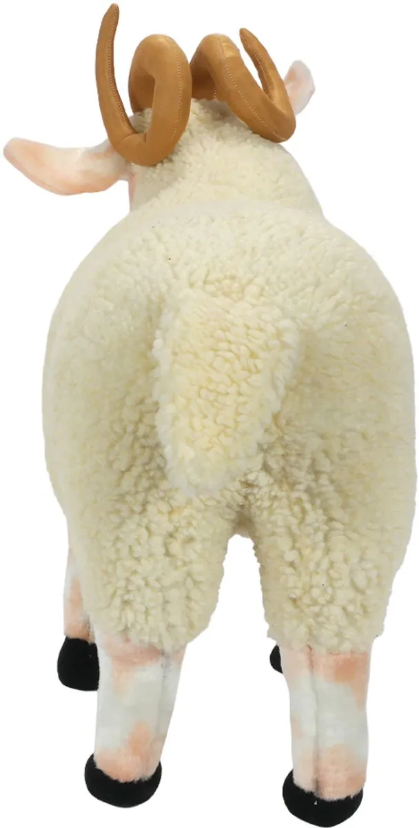 PIA Soft Toys Pluche Schaap Staand 60cm - Wit - afbeelding 6 van 6
