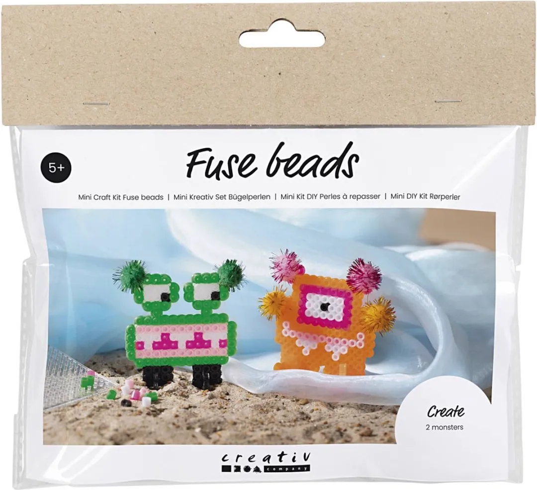 Creativ Company Mini Hobbyset Strijkkralen Monster