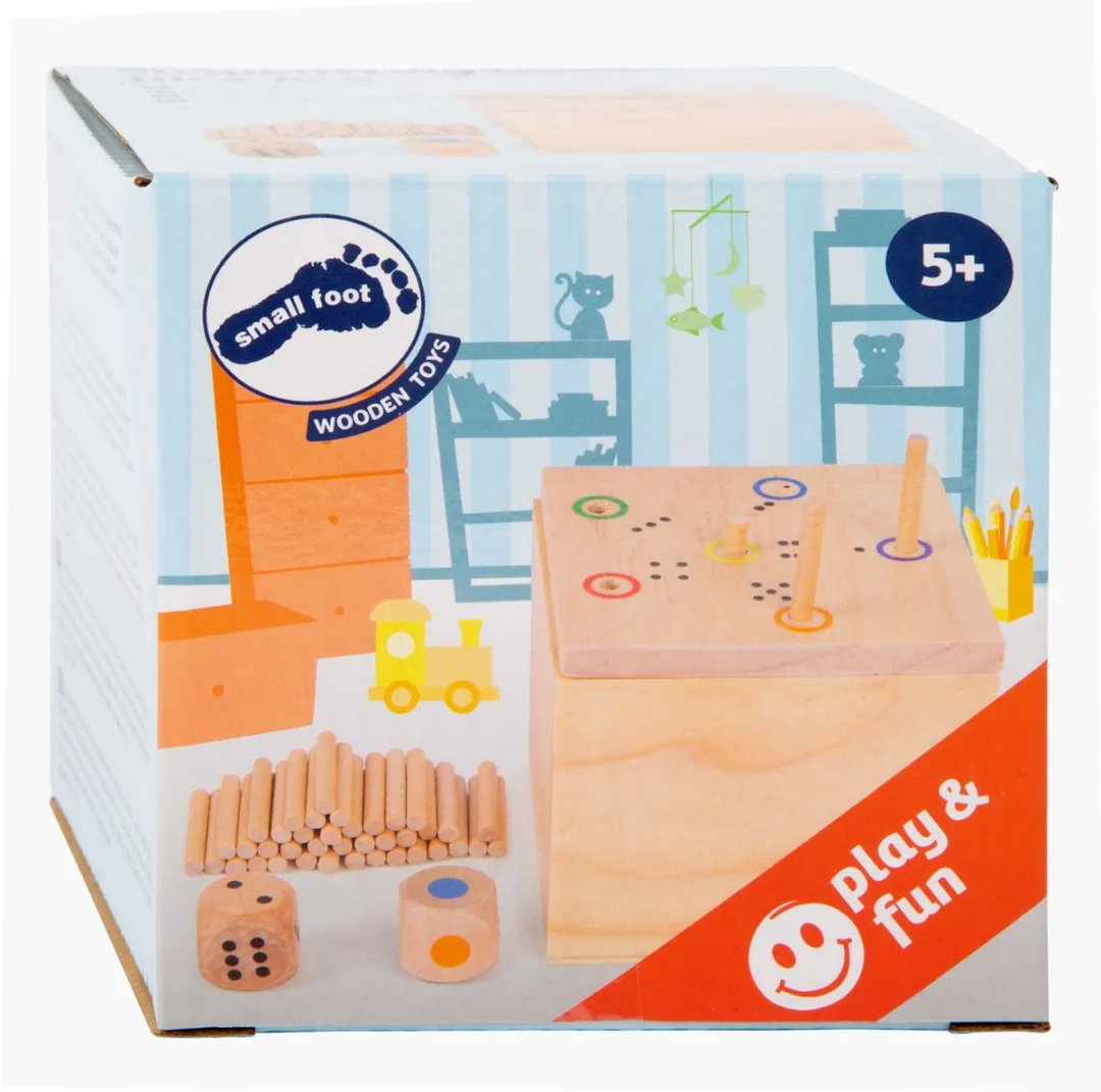 Small Foot Dobbelspel In a Box 6 Out
