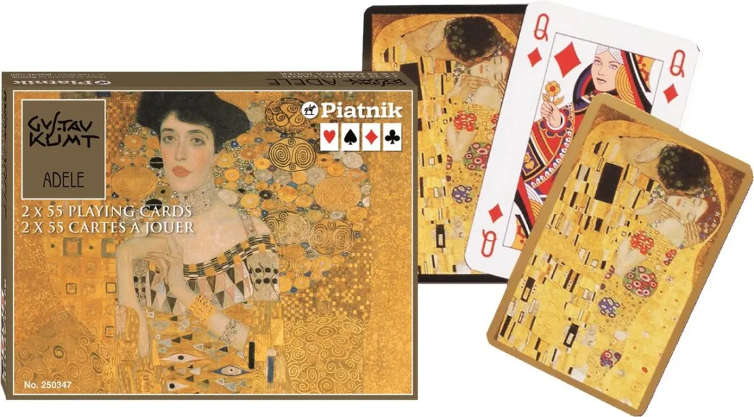 Piatnik Gustav Klimt Adele Speelkaarten