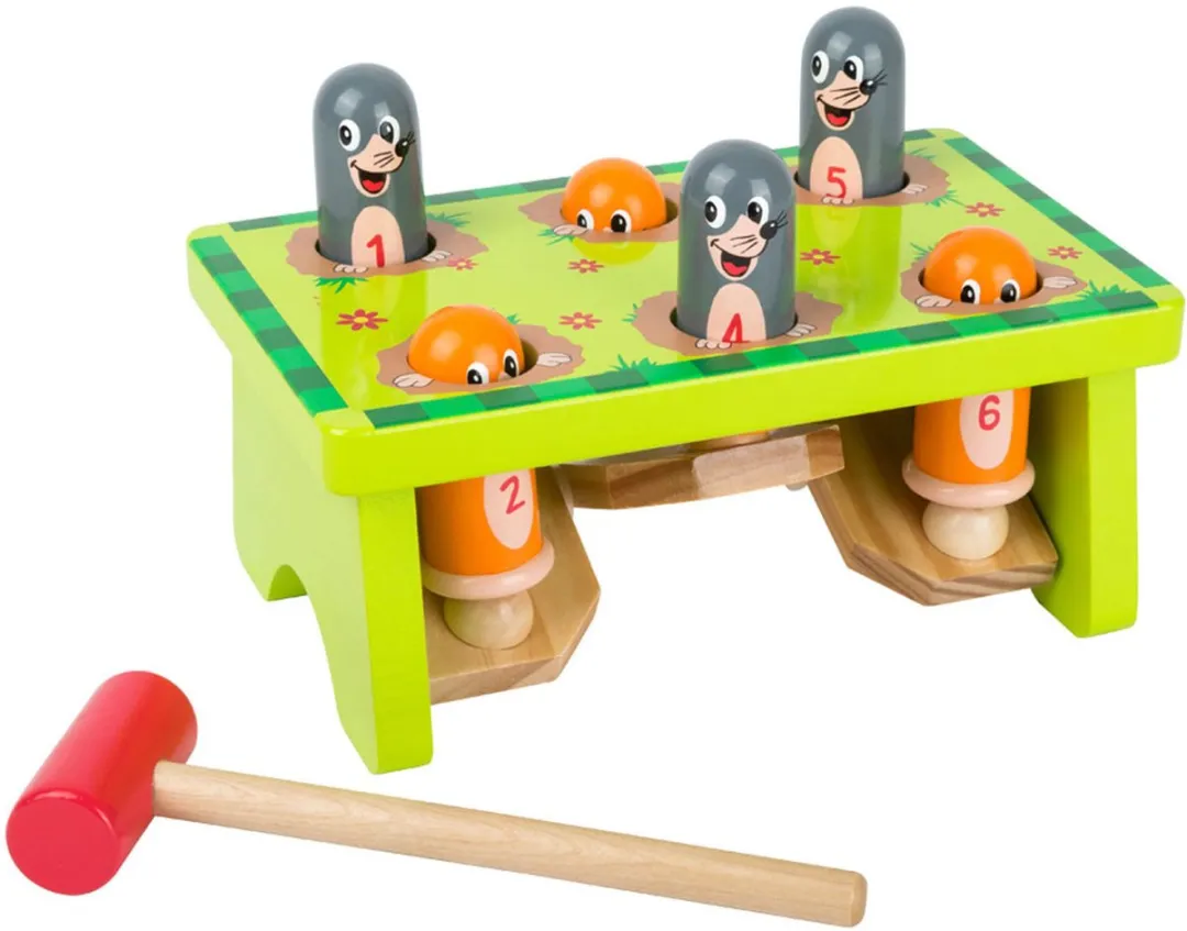 Small Foot Houten Hamerbank Mollen