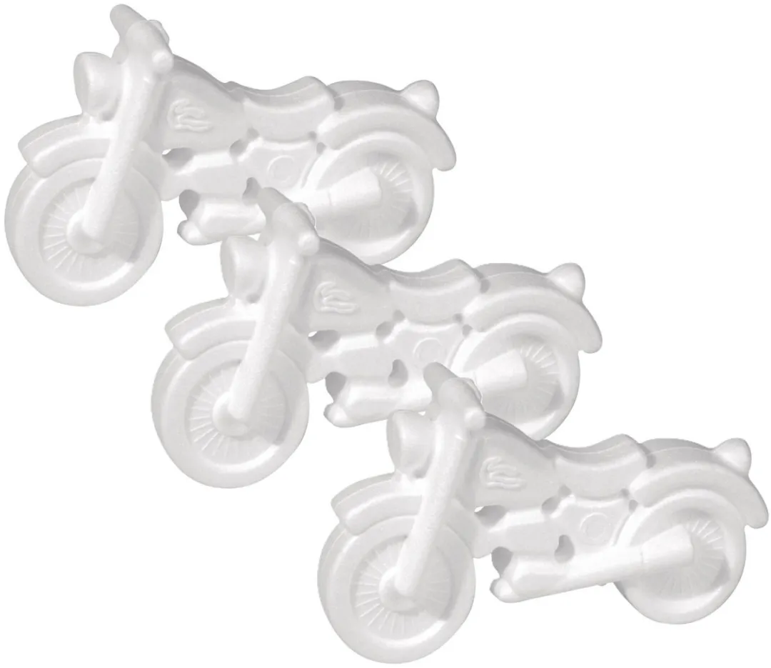 Rayher Piepschuim Motor 17cm - 3 Stuks Wit