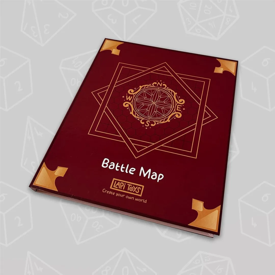 Lapi Toys Dungeons & Dragons Reversible Battlemat 100x90cm - Meerkleurig