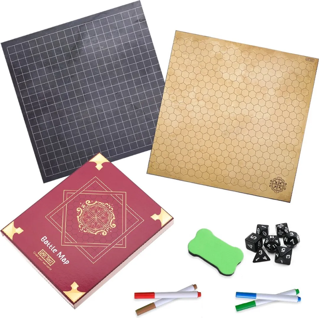 Lapi Toys Dungeons & Dragons Reversible Battlemat 100x90cm