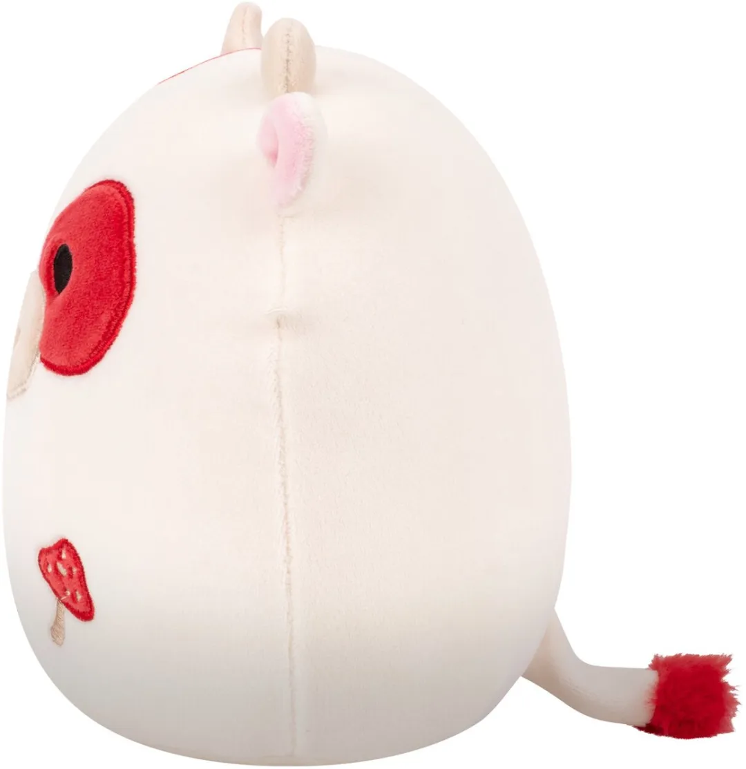 Squishmallows Claudio 19cm Pluche - Rood/Wit/Rose