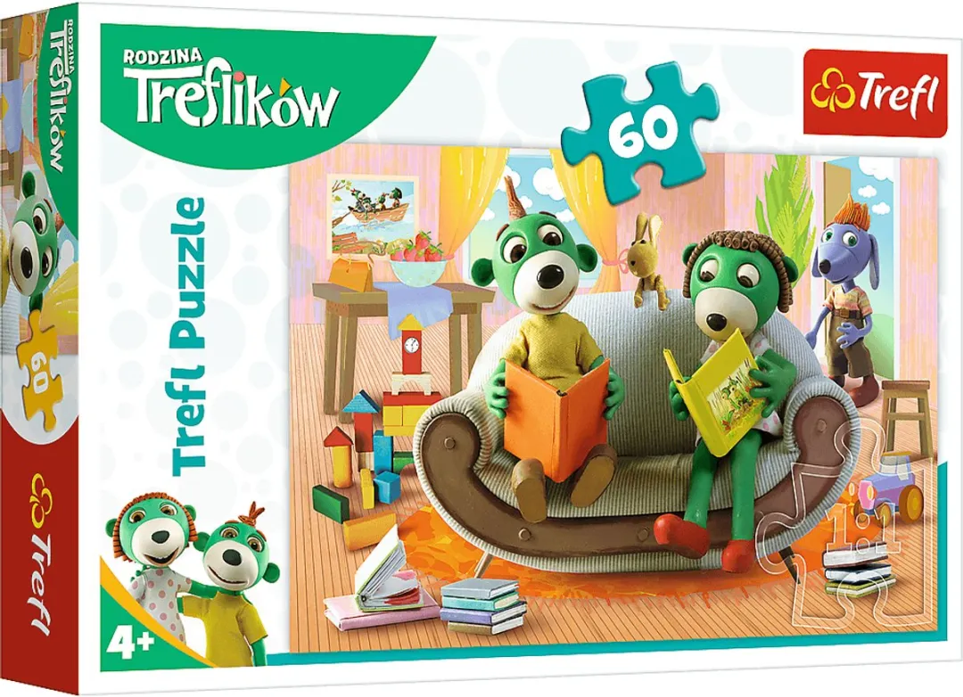 Trefl Stripfiguren Puzzle 60 Stuks