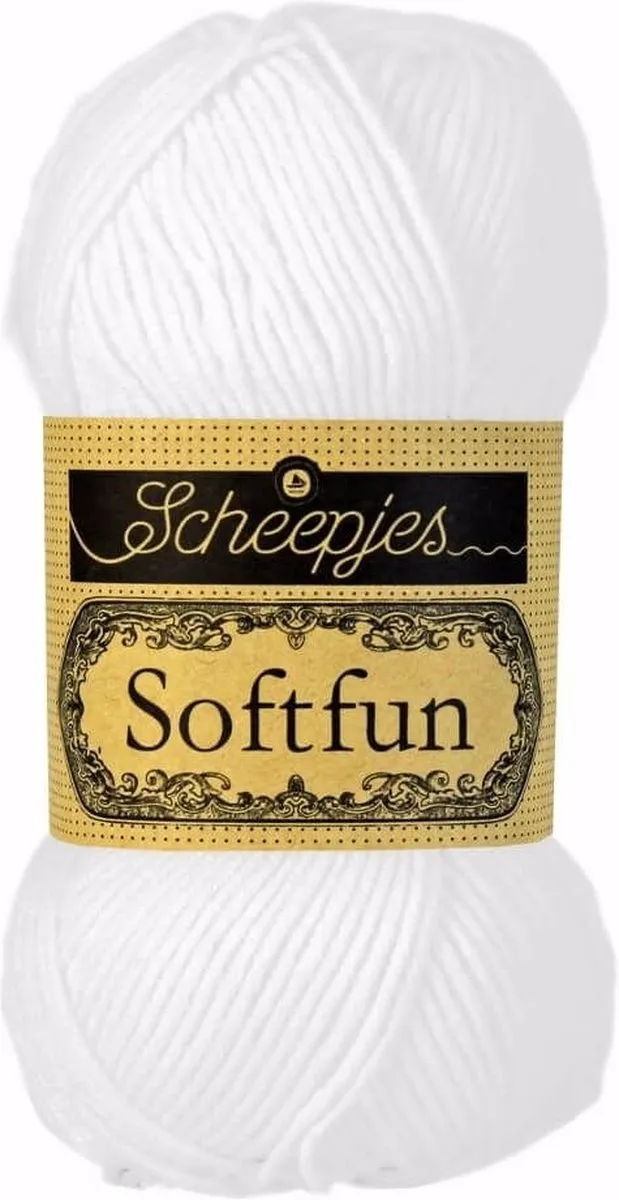 Scheepjes Softfun 2412 Snow