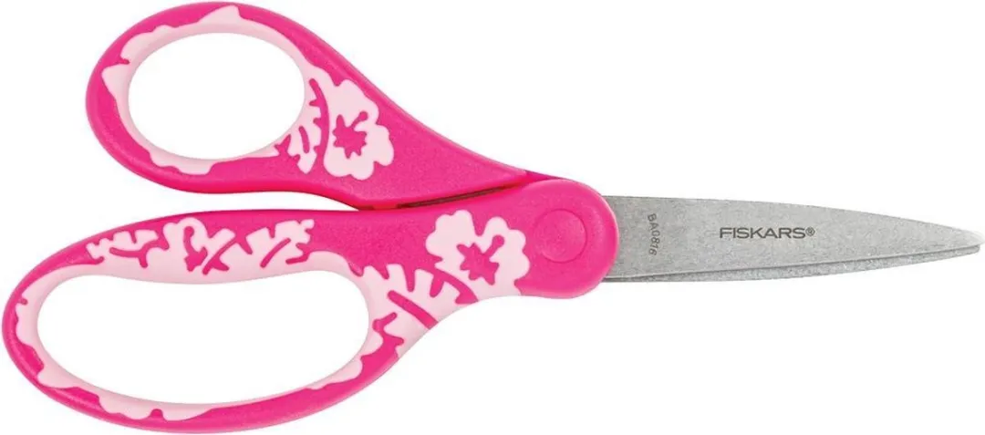 Fiskars Kinderschaar 15x8cm Roze