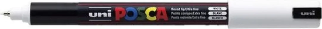 Posca PC1MR EF Verfstift - Wit - 6 Stuks