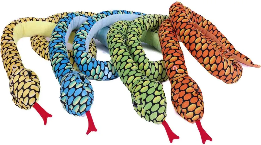 PIA Soft Toys Pluche Slang Knuffels Set