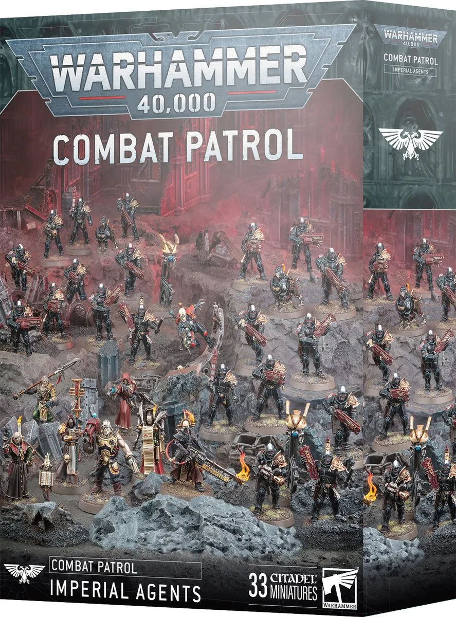 Games Workshop Combat Patrol Imperial Agents 33 Stuks