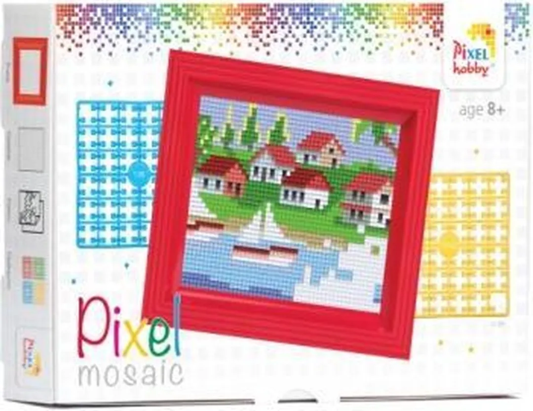 Pixelhobby Huisjes aan het water 31253