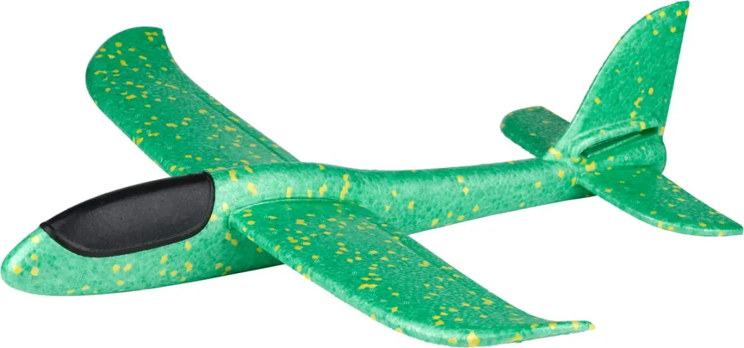 Eddy Toys Zweefvliegtuig Glider - Lichtgewicht Buitenspeelgoed - Meerkleurig