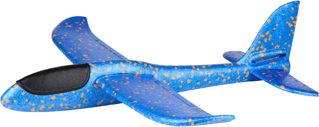 Eddy Toys Zweefvliegtuig Glider - Lichtgewicht Buitenspeelgoed - Meerkleurig