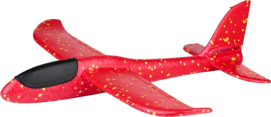 Eddy Toys Zweefvliegtuig Glider - Lichtgewicht Buitenspeelgoed - Meerkleurig