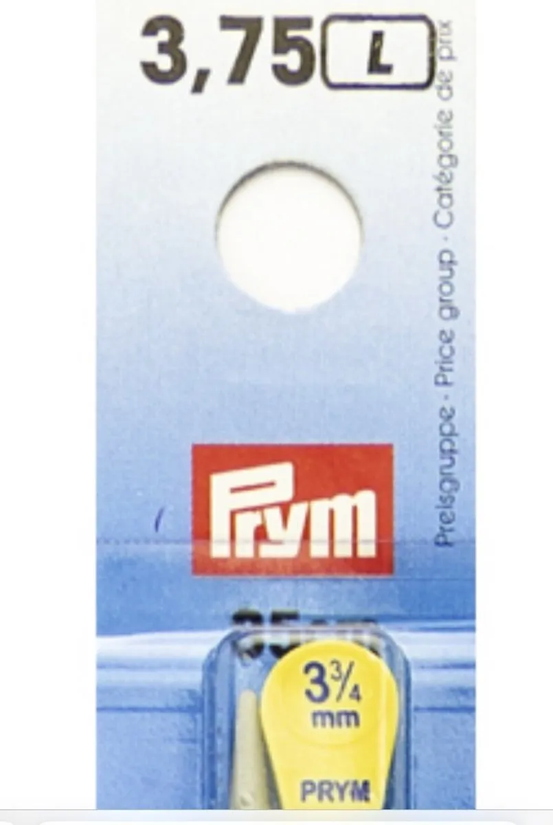 Prym Breinaalden ALU 35cm 3,75mm - Grijs