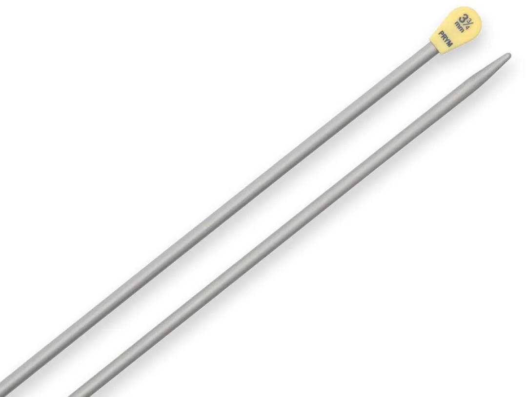Prym Breinaalden ALU 35cm 3,75mm - Grijs