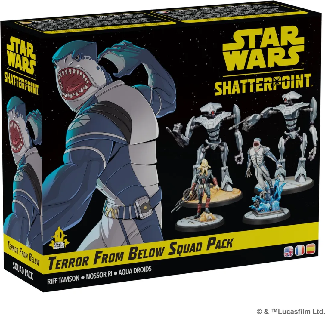 Atomic Mass Games Star Wars Shatterpoint Terror From Below Squad Pack SWP63