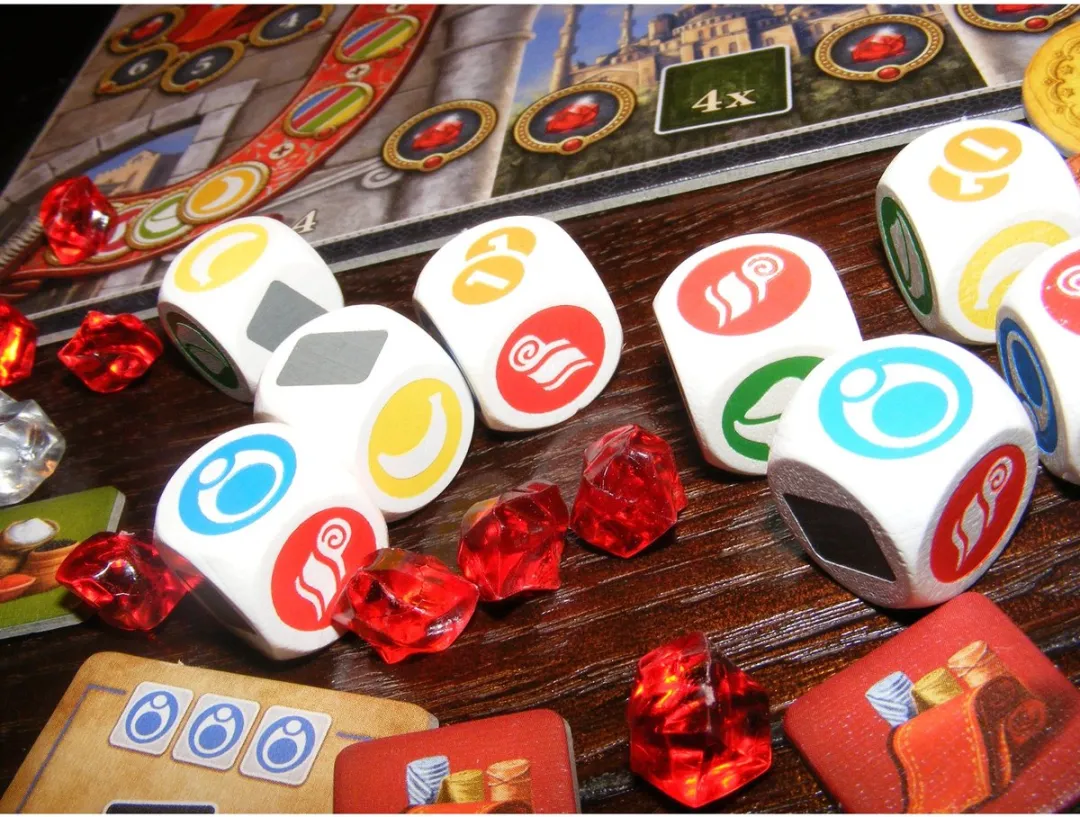 White Goblin Games Istanbul Dobbelspel WGG1741 - Multicolor