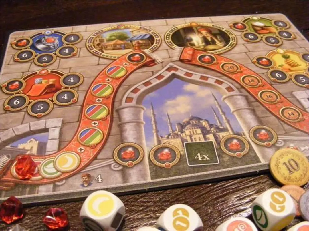 White Goblin Games Istanbul Dobbelspel WGG1741 - Multicolor