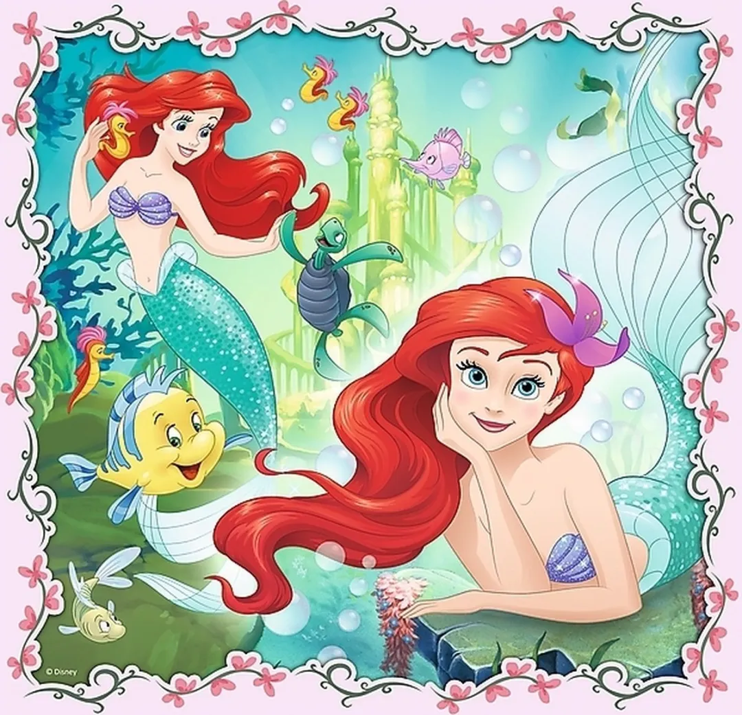 Trefl Princess 3-in-1 Puzzel 106 Stuks - 20/36/50