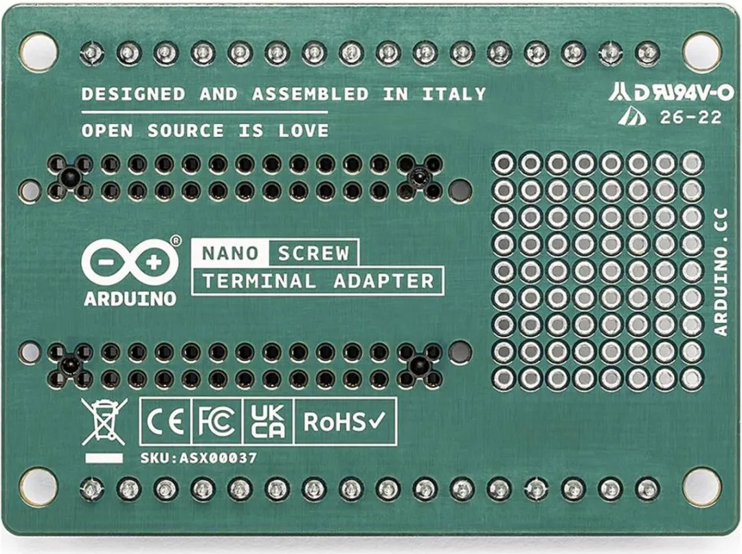 Arduino ASX00037 Nano Schroefterminaladapter