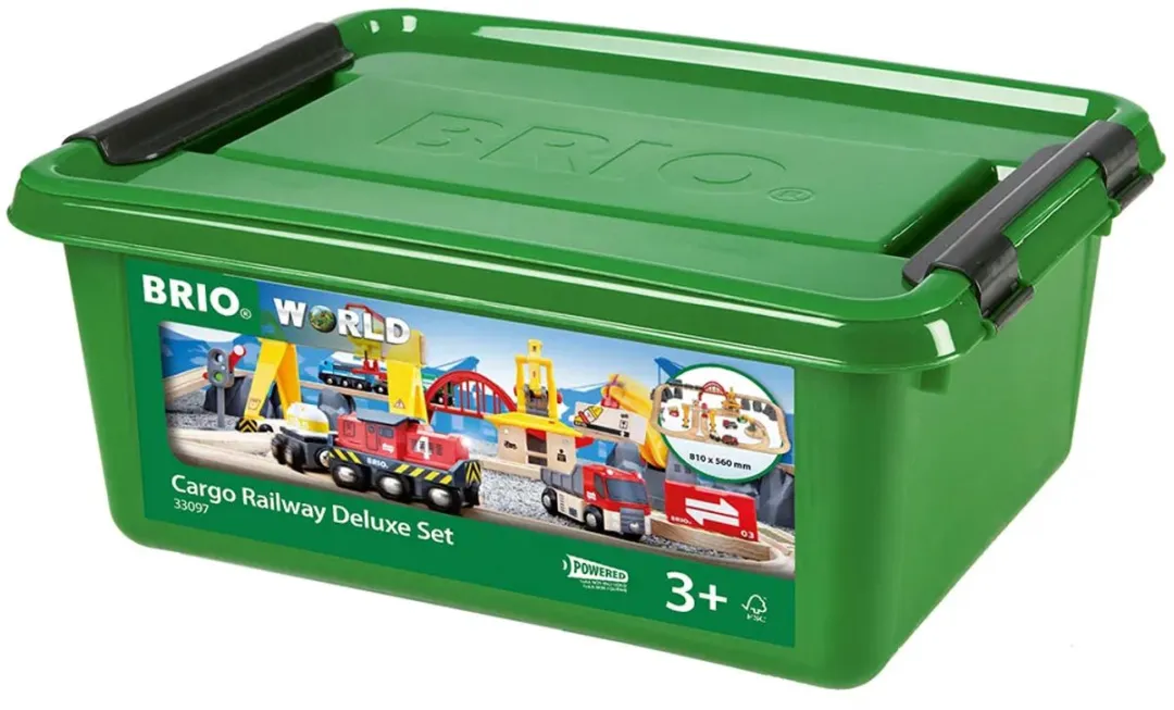 BRIO Treinset Vrachtvervoer 54-delig - MPN 63033097 - Multicolor