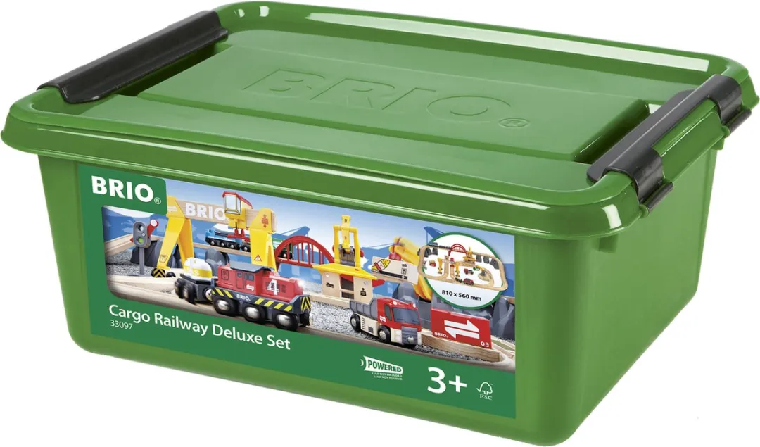 BRIO Treinset Vrachtvervoer 54-delig - MPN 63033097 - Multicolor