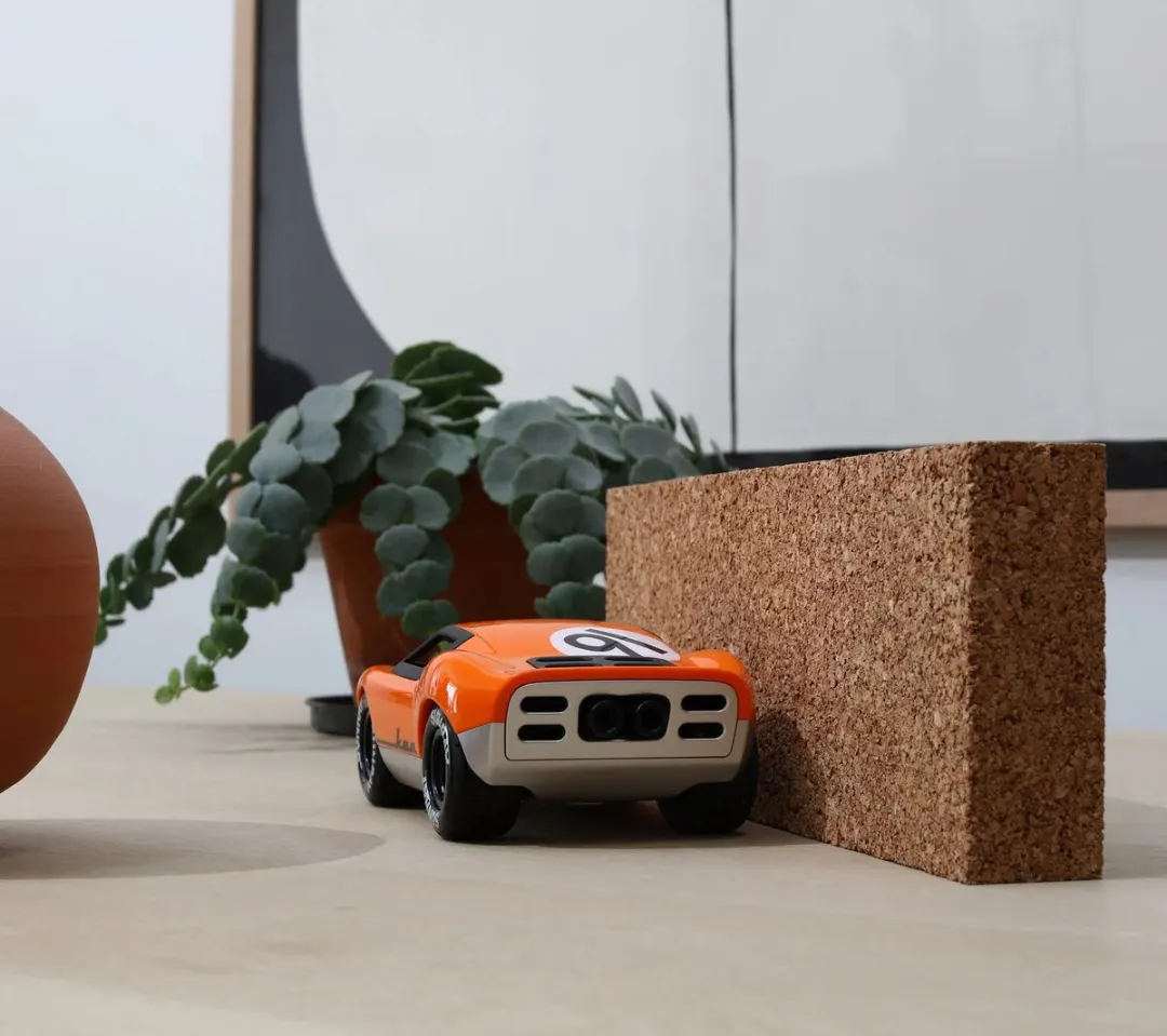 Playforever Ken Gibson Speelgoedauto KEN69 - Oranje