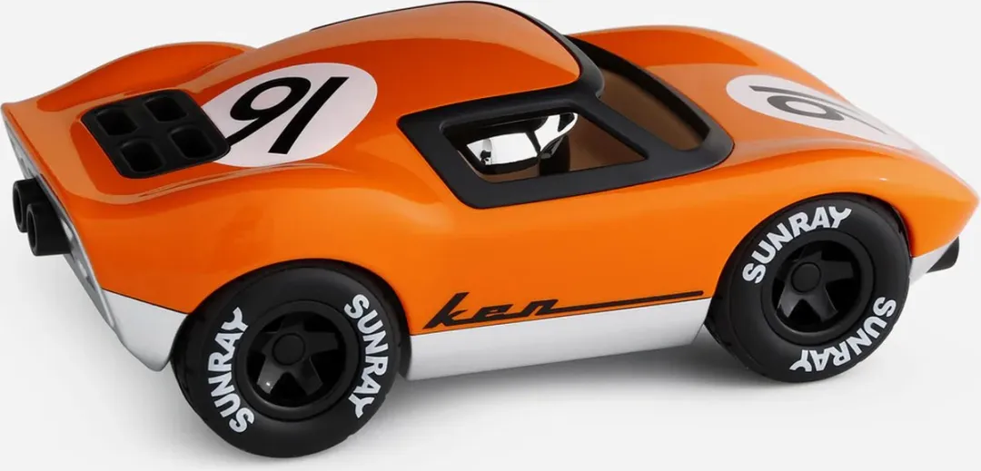 Playforever Ken Gibson Speelgoedauto KEN69 - Oranje