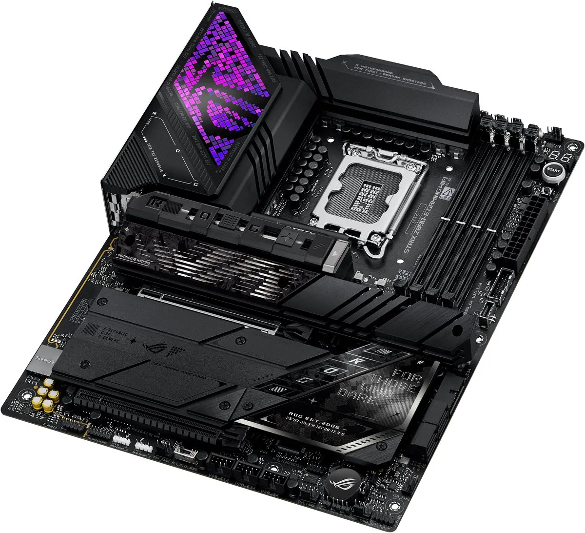 ASUS ROG Strix Z890-E Gaming WiFi Moederbord - ATX - LGA 1851