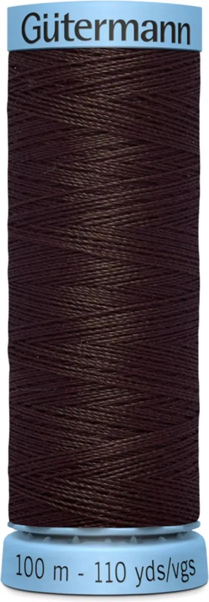 Gutermann Zijde Garen 100m - Zwart/Grijs/Wit