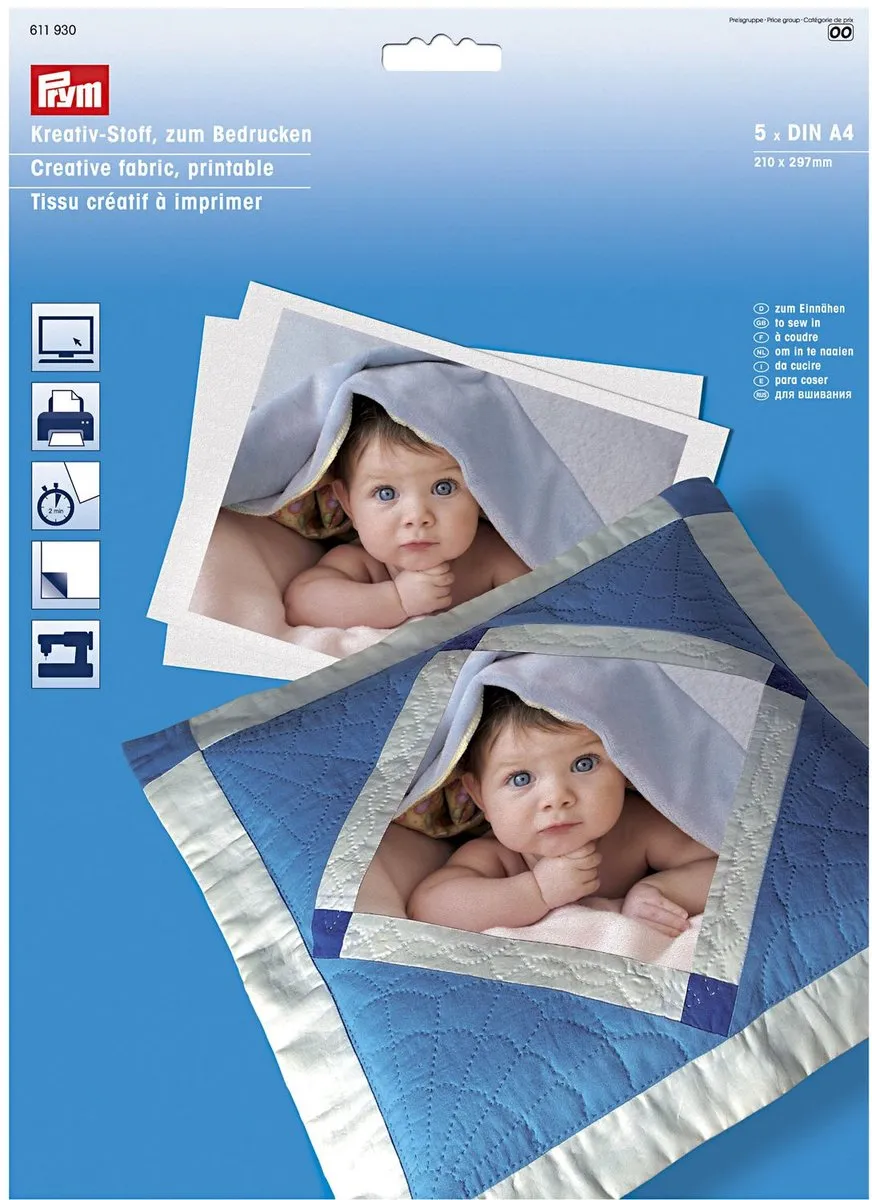 Prym Creatieve Stof 5 Stuks - Uni