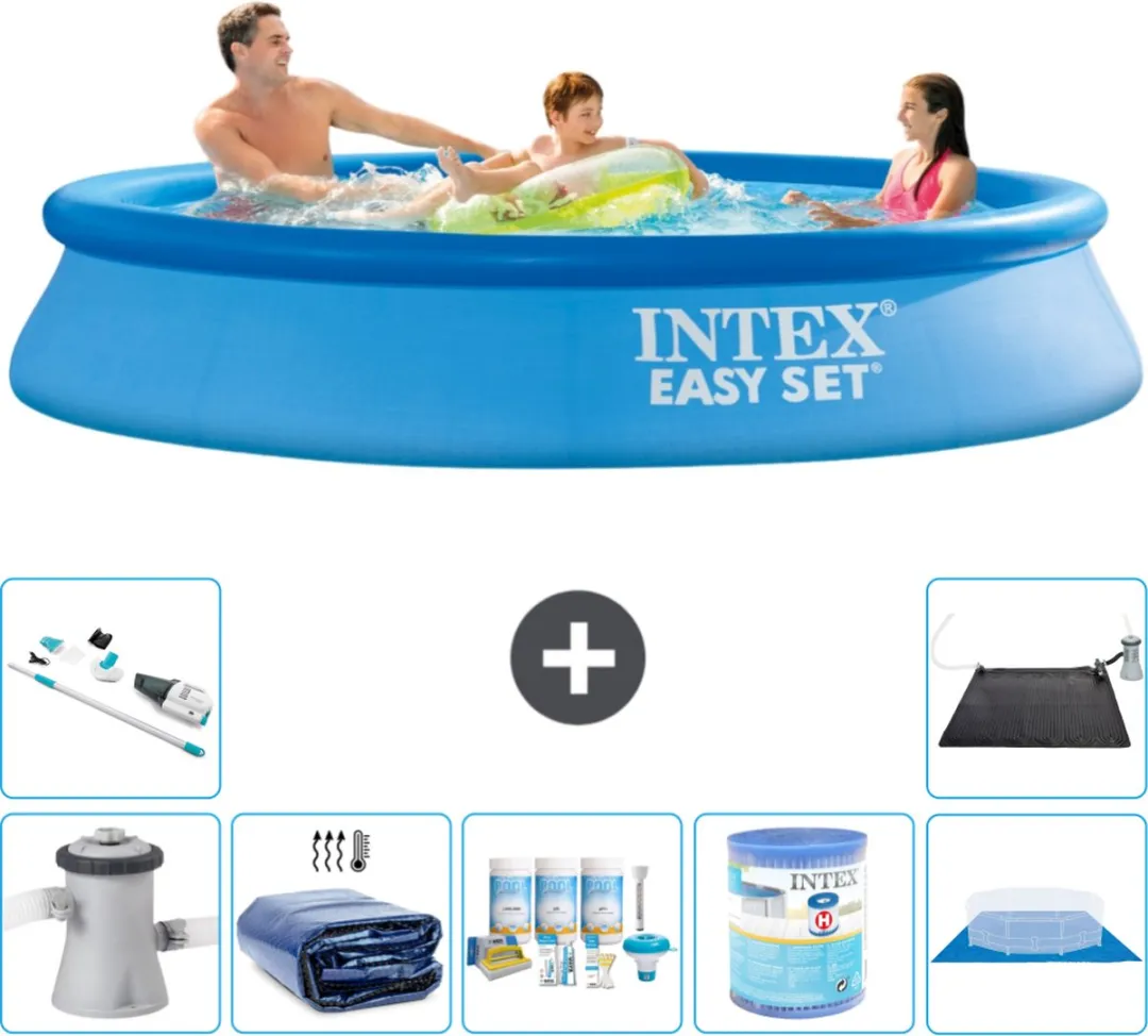 Intex Easy Set Zwembad 305cm x 61cm - Blauw - 3077L