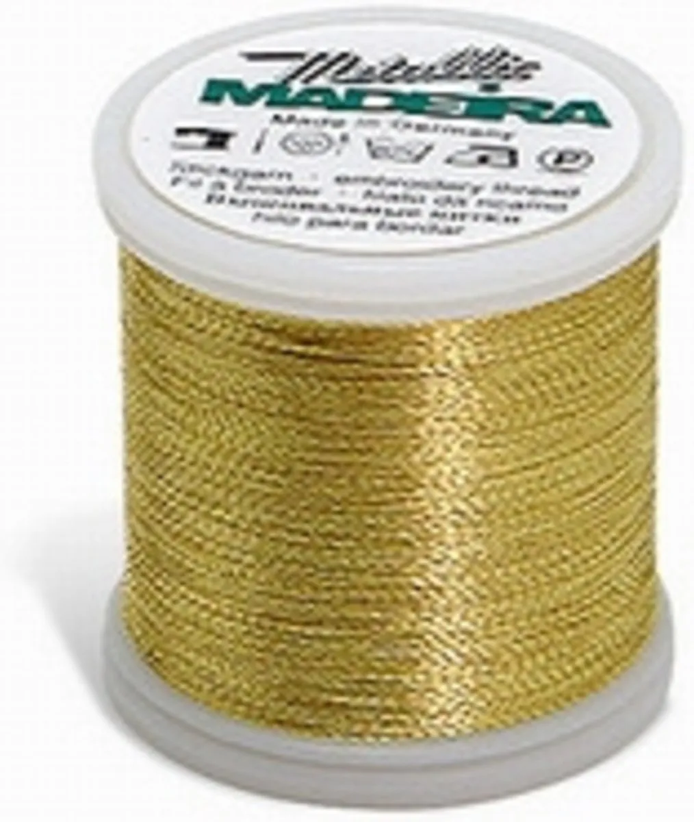 Madeira Metallic 40 200m Goud