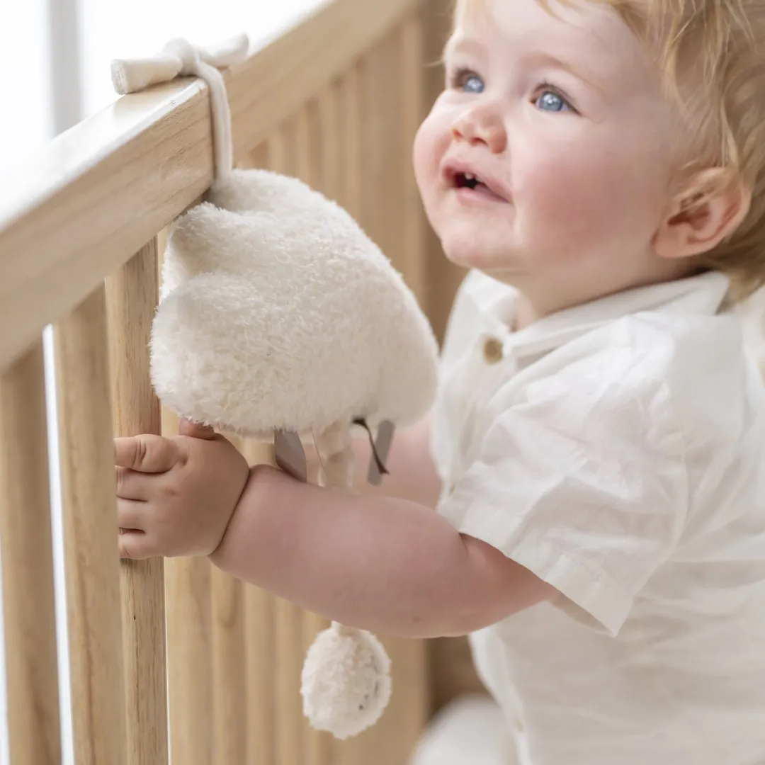 Nattou Teddy Muziekknuffel 15cm - Wolk Ecru