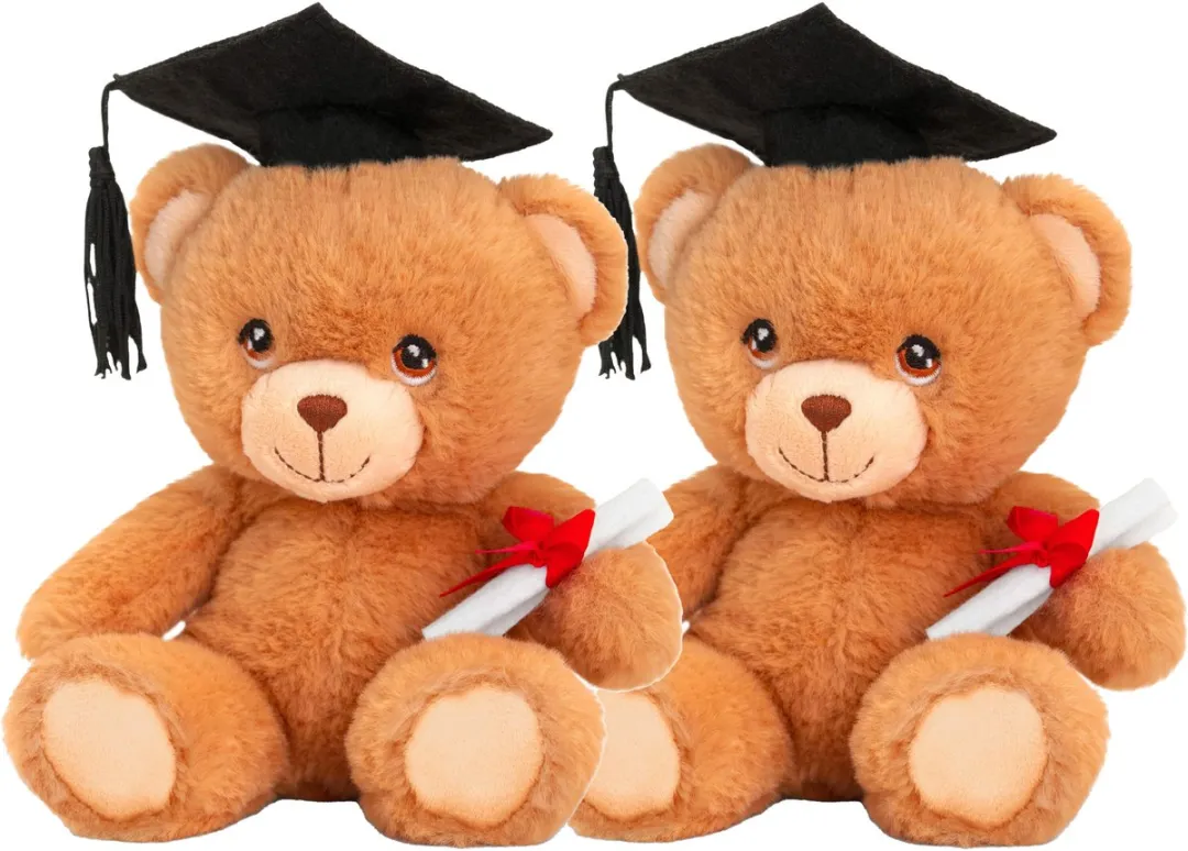 Keeleco Pluche Knuffelbeer Diploma