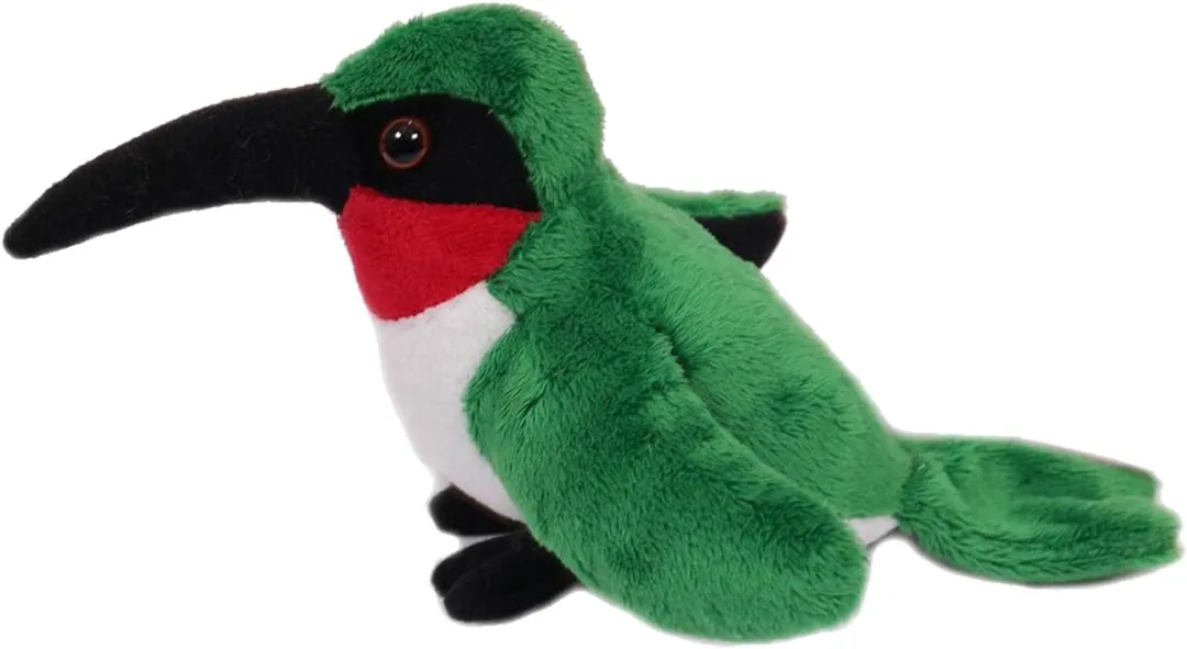 PIA Soft Toys Knuffel Kolibri - Groen - 2x