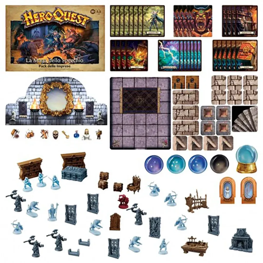 Hasbro Avalon Hill HeroQuest La Maga dello Specchio Bordspel - 2-5 Spelers
