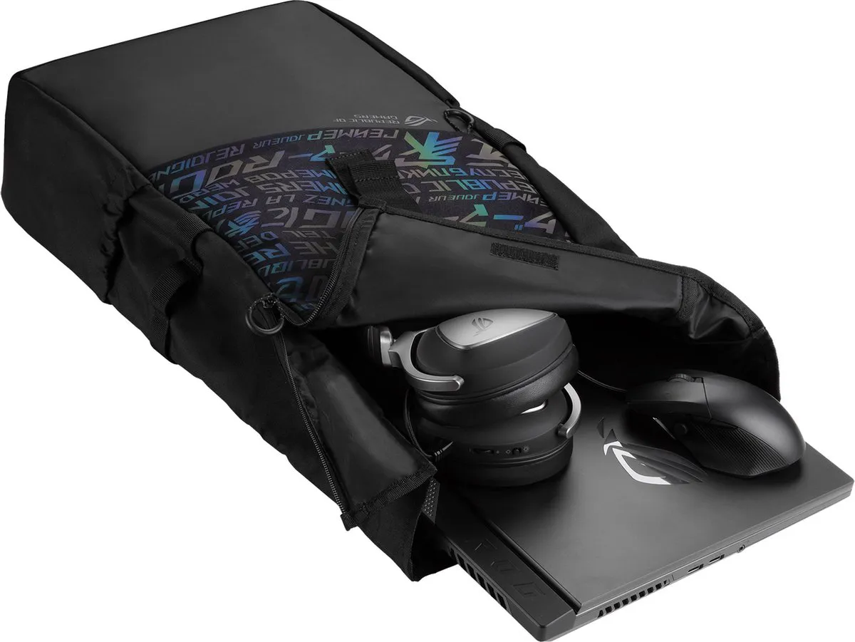 ASUS ROG BP4701 Gaming-rugzak - 17.3" - Zwart - afbeelding 2 van 6