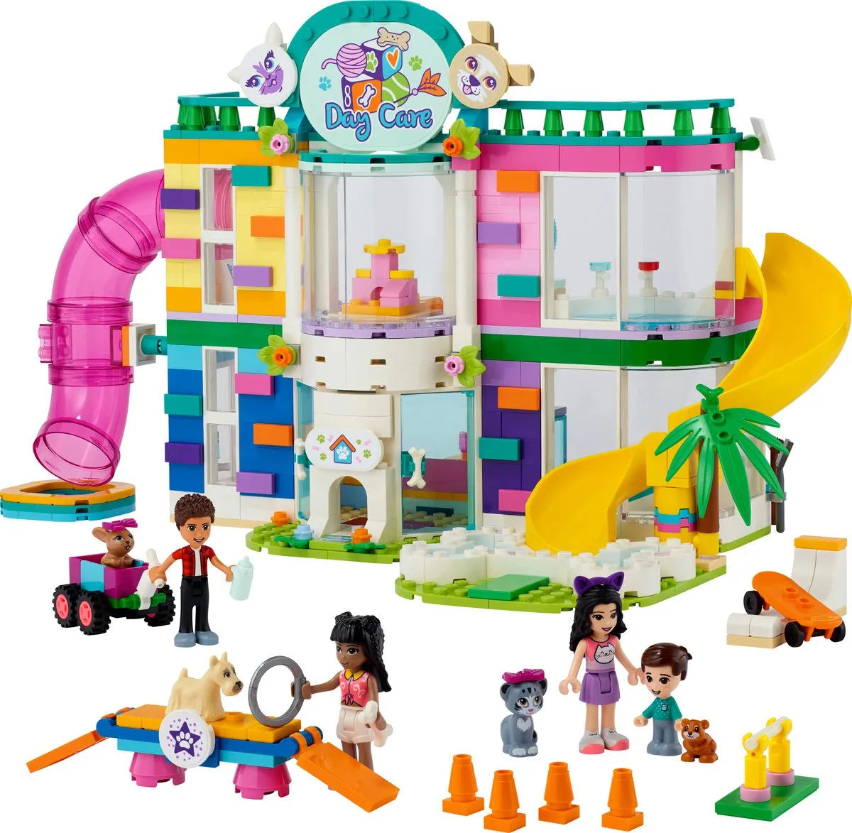 LEGO Friends Huisdieren Opvangcentrum 41718 - Dierenspeelset - 593 Stukken