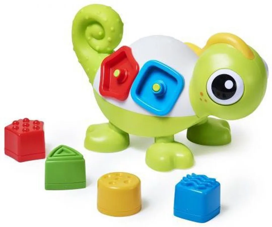 Infantino Sensory Leon de Kameleon Speelgoed - Multicolour