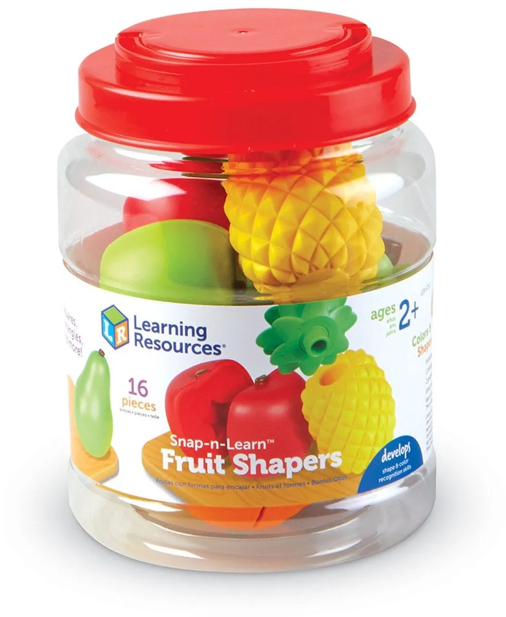 Learning Resources Snap-N-Learn Fruit Shapers 950LER6715
