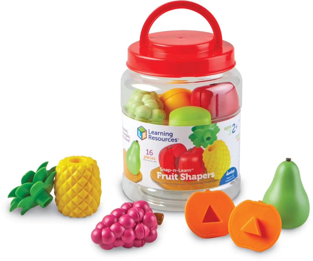 Learning Resources Snap-N-Learn Fruit Shapers 950LER6715