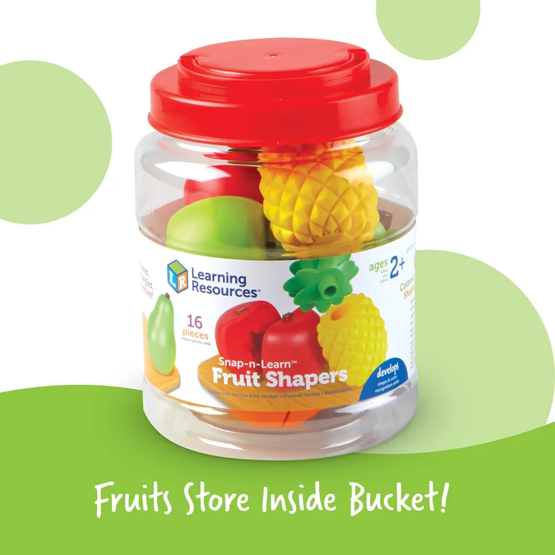 Learning Resources Snap-N-Learn Fruit Shapers 950LER6715