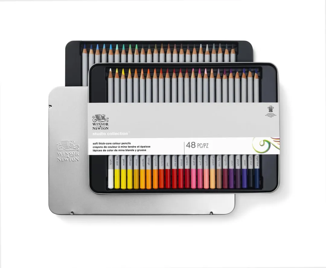 Winsor & Newton Studio Collection Kleurpotloden 48 Stuks