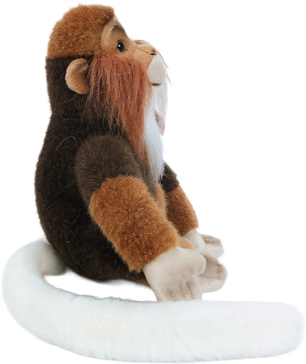 PIA Soft Toys Pluche Aap - Zittend - 24cm - Bruin/Wit